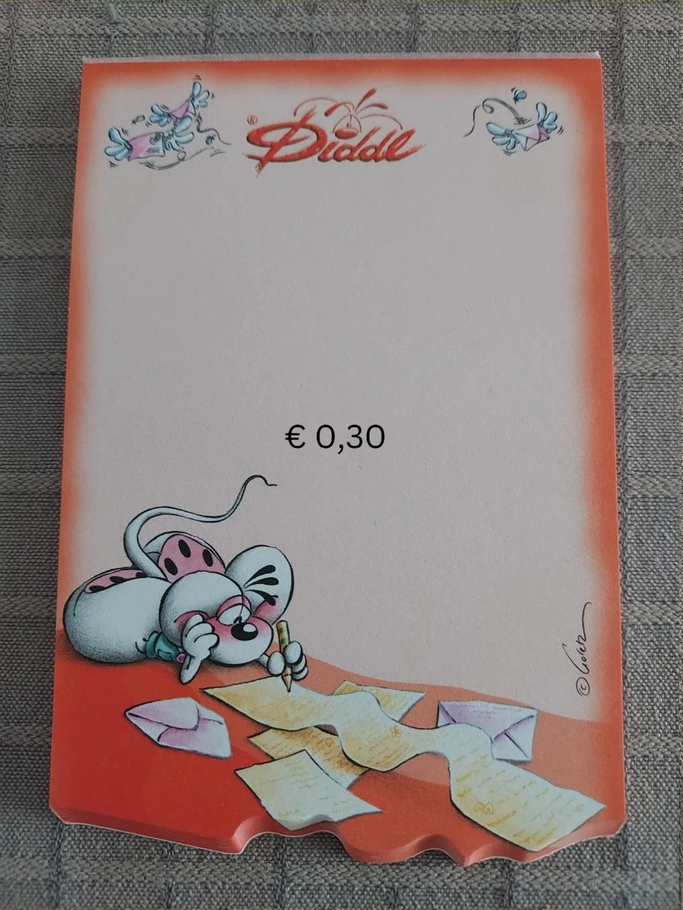 * Diddl relief blaadje 38 *